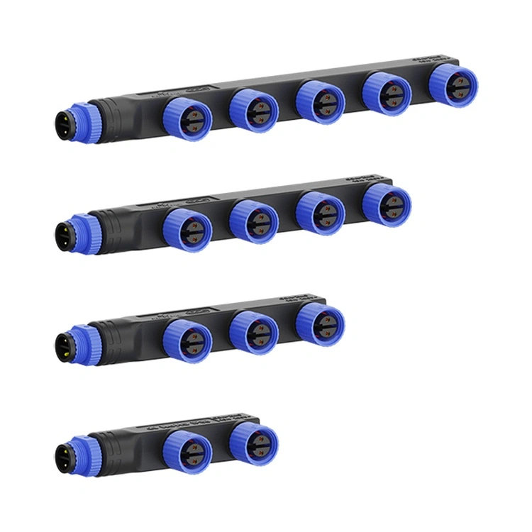 M15 serieko LED argi-konektorea